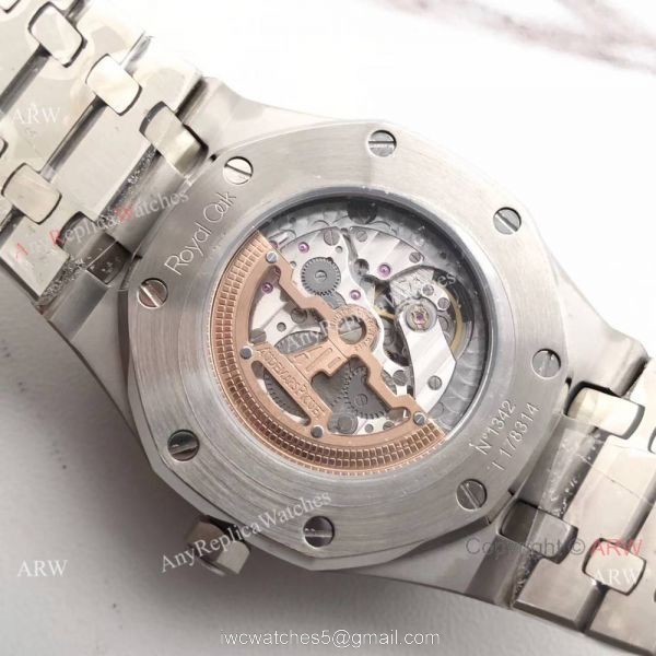 JH Audemars Piguet Extra Thin Royal Oak Watch Stainless Steel Diamond Bezel JH Audemars Piguet Extra Thin Royal Oak Watch Stainless Steel Diamond Bezel