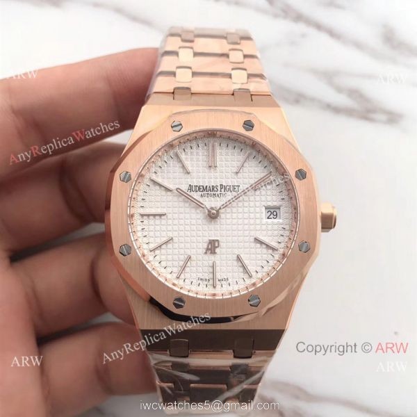 New Audemars Piguet Royal Oak Extra Thin Replica Watch 39mm Rose Gold Blue Dial New Audemars Piguet Royal Oak Extra Thin Replica Watch 39mm Rose Gold Blue Dial