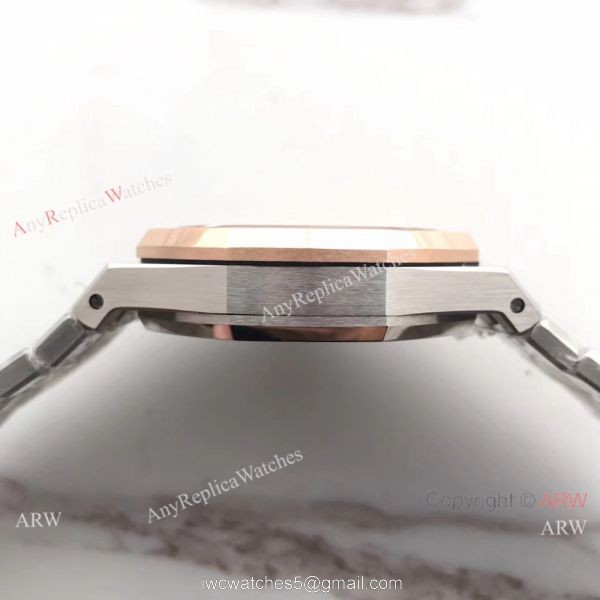 New Audemars Piguet Royal Oak Extra Thin 2-Tone Rose Gold White Watch 39mm New Audemars Piguet Royal Oak Extra Thin 2-Tone Rose Gold White Watch 39mm