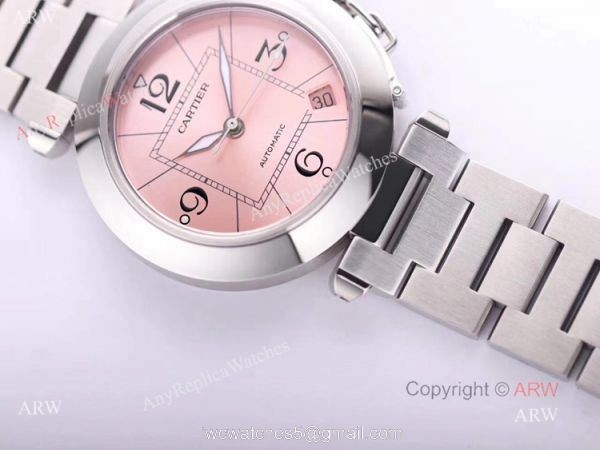 Faux Cartier Pasha 2020 Ladies Watches Cartier Pasha Automatic With Pink Dial Faux Cartier Pasha 2020 Ladies Watches Cartier Pasha Automatic With Pink Dial