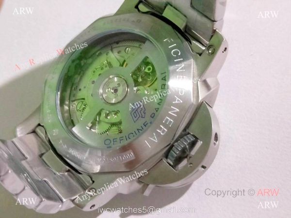 Replica Luminor GMT PAM 320 Panerai Bracelet Stainless Steel Watch Replica Luminor GMT PAM 320 Panerai Bracelet Stainless Steel Watch