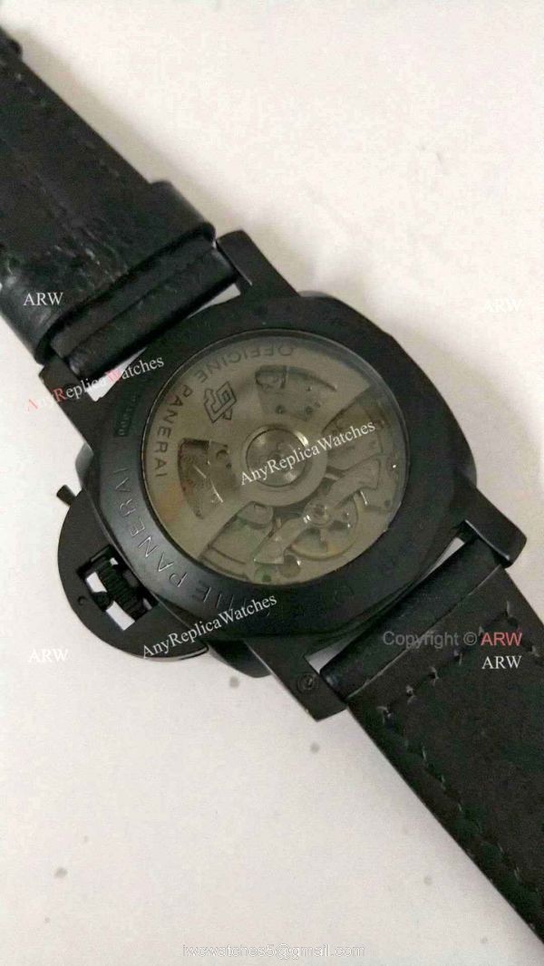 Fake Panerai Luminor 10 Days GMT Watch PAM335 Black Case Orange Markers Fake Panerai Luminor 10 Days GMT Watch PAM335 Black Case Orange Markers
