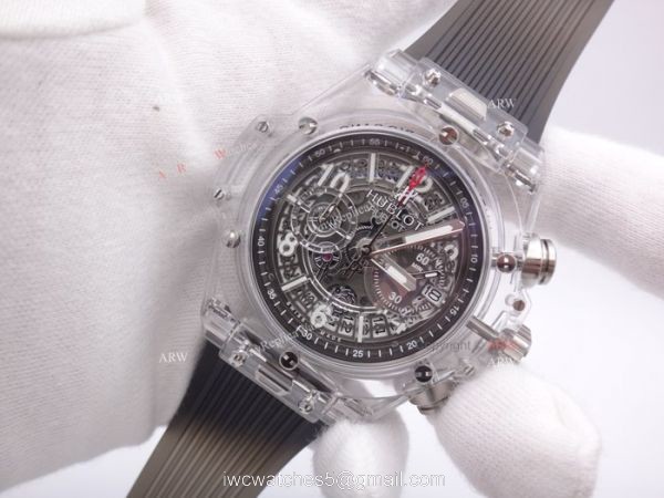 2018 Baselworld Hublot Big Bang Unico Sapphire Replica Watch Black Skeleton 2018 Baselworld Hublot Big Bang Unico Sapphire Replica Watch Black Skeleton