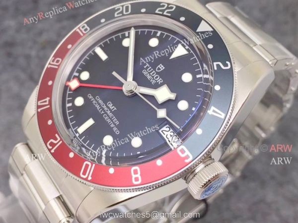 Replica Tudor Black Bay GMT Pepsi Watch For Sale Blue Red Bezel Black Dial Replica Tudor Black Bay GMT Pepsi Watch For Sale Blue Red Bezel Black Dial
