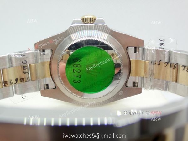 High Quality Rolex GMT Master Two Tone Case Black Dial Ladys Watch High Quality Rolex GMT Master Two Tone Case Black Dial Ladys Watch
