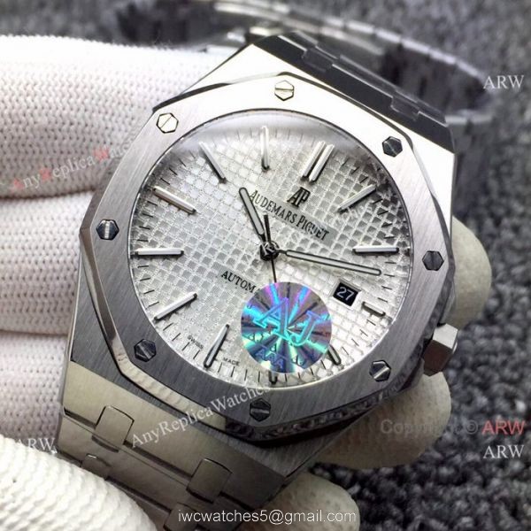 AAA Quality Audemars Piguet Royal Oak Stainless Steel Watches Silver Dial AAA Quality Audemars Piguet Royal Oak Stainless Steel Watches Silver Dial