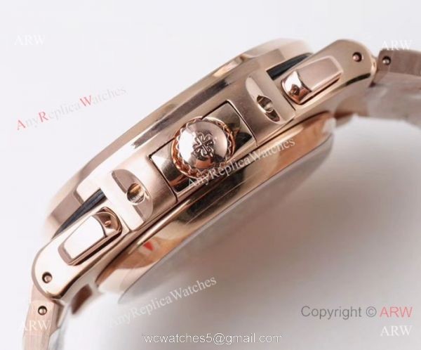 Swiss Replica Patek Philippe Nautilus 7750 Two Tone Rose Gold Watches Swiss Replica Patek Philippe Nautilus 7750 Two Tone Rose Gold Watches