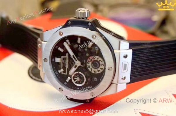 Hublot Big Bang Automatic Watch Replica SS Skeleton Dial Hublot Big Bang Automatic Watch Replica SS Skeleton Dial