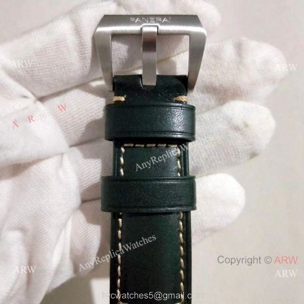 Replica Panerai Luminor Green Dial Green Leather Strap Watch Men Replica Panerai Luminor Green Dial Green Leather Strap Watch Men