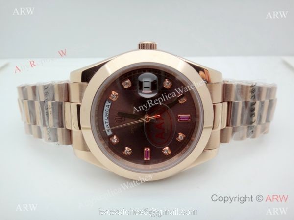 Replica Rolex Presidential Diamond Day-Date 40mm Watches Yellow Gold Replica Rolex Presidential Diamond Day-Date 40mm Watches Yellow Gold