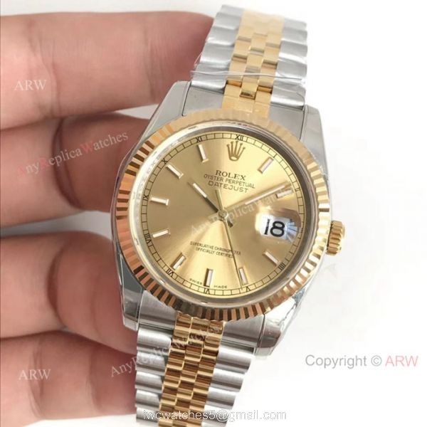 AR factory Replica Rolex DateJust 904L 3135 Watches Two Tone Jubilee Bracelet AR factory Replica Rolex DateJust 904L 3135 Watches Two Tone Jubilee Bracelet