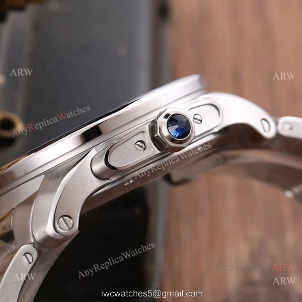 Calibre De Cartier Tourbillon Stainless steel White Dial Watches Calibre De Cartier Tourbillon Stainless steel White Dial Watches