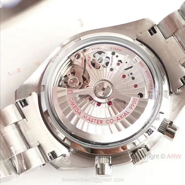 (OM) Swiss Omega Speedmaster Chronomeyer Stainless steel White Dial Watch (OM) Swiss Omega Speedmaster Chronomeyer Stainless steel White Dial Watch