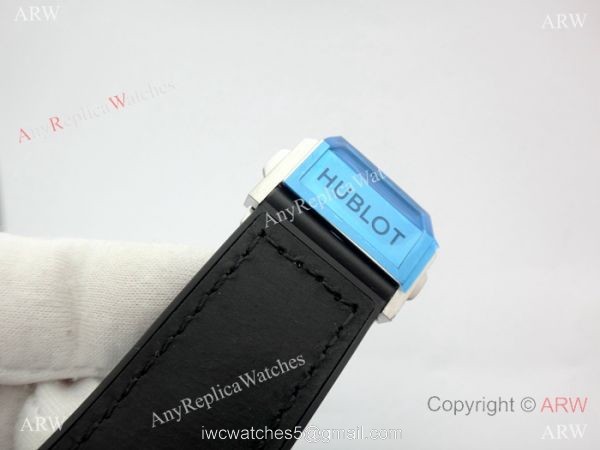 Swiss Grade Hublot Big Bang Sang Bleu Stainless Steel Watch 2019 Replica Swiss Grade Hublot Big Bang Sang Bleu Stainless Steel Watch 2019 Replica