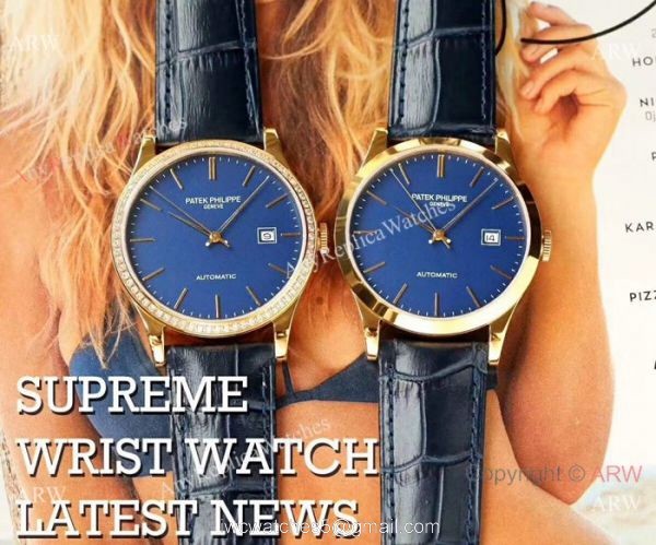 Patek Philippe Automatic Calatrava Watches Gold Case Patek Philippe Automatic Calatrava Watches Gold Case