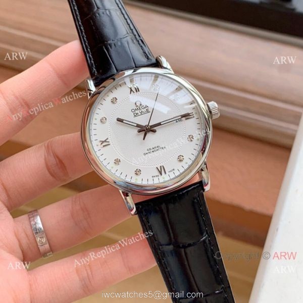 Omega De Ville Stainless Steel Blue Dial Replica Watches 41mm Omega De Ville Stainless Steel Blue Dial Replica Watches 41mm