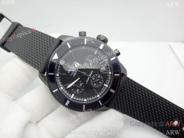 Solid Black Breitling Superocean Heritage II Replica Watches Solid Black Breitling Superocean Heritage II Replica Watches
