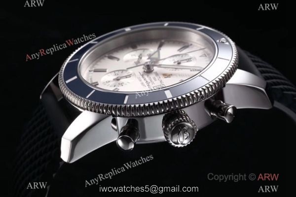 Swiss Breitling Superocean Heritage Asia 7750 Watch Blue Ceramic bezel Swiss Breitling Superocean Heritage Asia 7750 Watch Blue Ceramic bezel