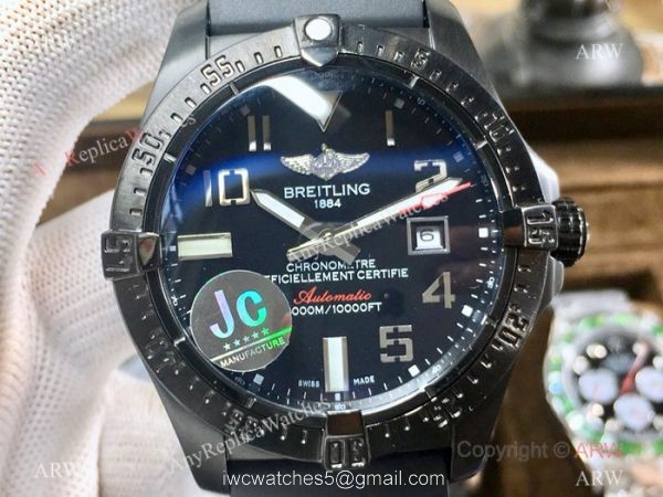 Swiss Quality Replica Breitling Watch Avenger II Seawolf SS Case Arabic Markers Swiss Quality Replica Breitling Watch Avenger II Seawolf SS Case Arabic Markers