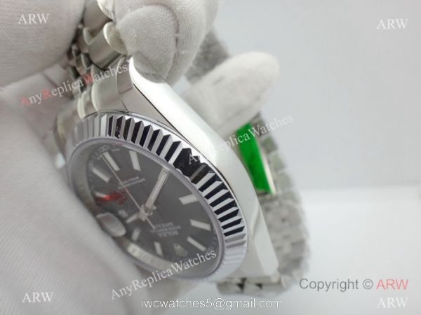 Copy Rolex Datejust Jubilee Stainless Steel Black Dial 40mm Watch Copy Rolex Datejust Jubilee Stainless Steel Black Dial 40mm Watch