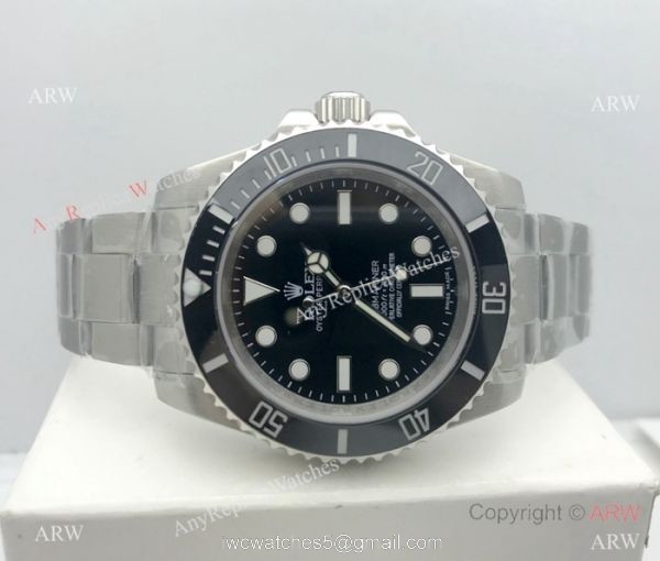 NEW UPGRADED Rolex Submariner NO DATE watch Stainless Steel Black Face NEW UPGRADED Rolex Submariner NO DATE watch Stainless Steel Black Face