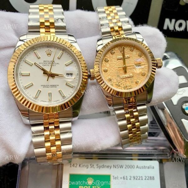 Asia 8215 Rolex Datejust II Jubilee Bracelet 2-Tone White MOP Dial Watch Asia 8215 Rolex Datejust II Jubilee Bracelet 2-Tone White MOP Dial Watch