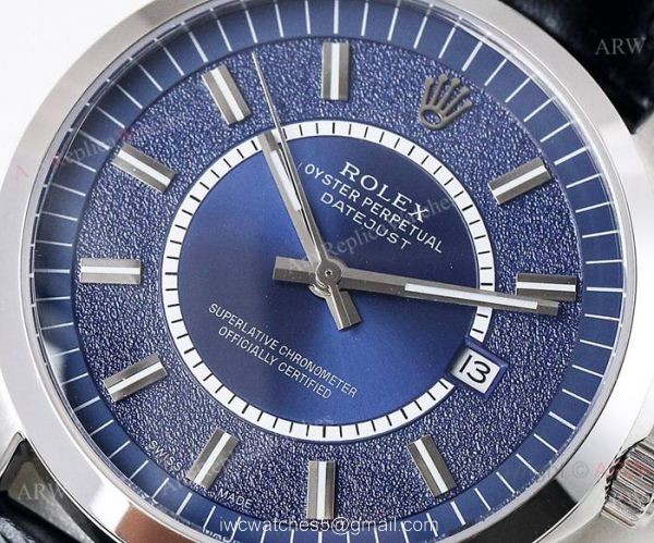 Grade A Replica Rolex Datejust Swiss 8215 Watch SS Black Dial 40mm Grade A Replica Rolex Datejust Swiss 8215 Watch SS Black Dial 40mm