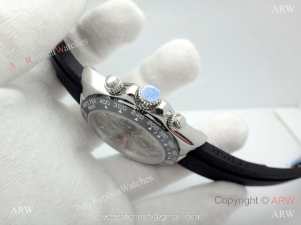 Rolex Comograph Daytona 40mm Watch Ss Gray Face Black Ceramic bezel Rolex Comograph Daytona 40mm Watch Ss Gray Face Black Ceramic bezel