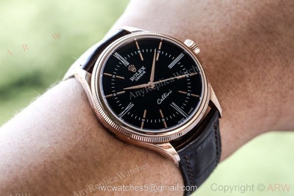 Swiss 3132 Rolex Cellini 39mm Watch Rose Gold Rolex Geneve Fake watch Swiss 3132 Rolex Cellini 39mm Watch Rose Gold Rolex Geneve Fake watch
