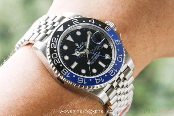 Rolex GMT Master II Swiss ETA 40MM Watch Rolex Batman Replica Rolex GMT Master II Swiss ETA 40MM Watch Rolex Batman Replica