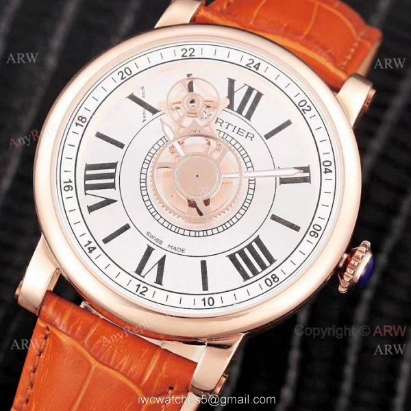 Rotonde de Cartier Astrotourbillon watch 2019 New Replica Rotonde de Cartier Astrotourbillon watch 2019 New Replica