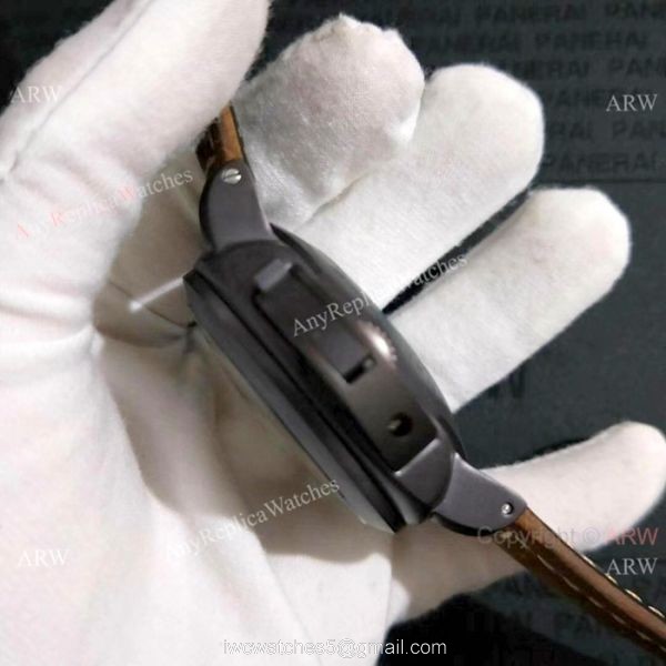 Fake Luminor Panerai GMT Ceramica Black Steel watch PAM0441 Fake Luminor Panerai GMT Ceramica Black Steel watch PAM0441