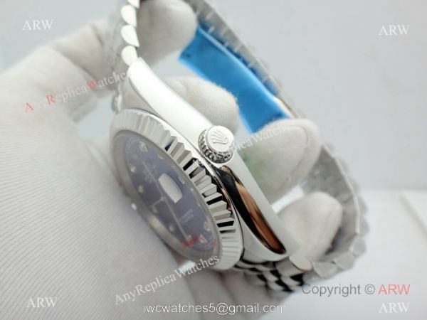 New Copy Oyster Perpetual Rolex Datejust Jubilee Stainless Steel Jubilee Blue Dial 40mm New Copy Oyster Perpetual Rolex Datejust Jubilee Stainless Steel Jubilee Blue Dial 40mm
