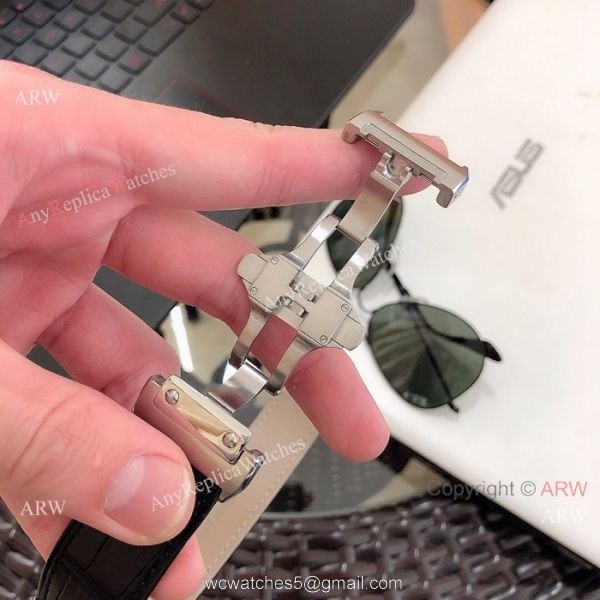 Cartier Santos 100 Diamond Replica Watch SS Full Diamond Cartier Santos 100 Diamond Replica Watch SS Full Diamond