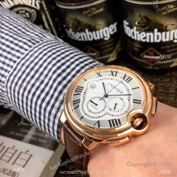 Copy Cartier Ballon Bleu Chronograph Rose Gold Watch Low Price Copy Cartier Ballon Bleu Chronograph Rose Gold Watch Low Price