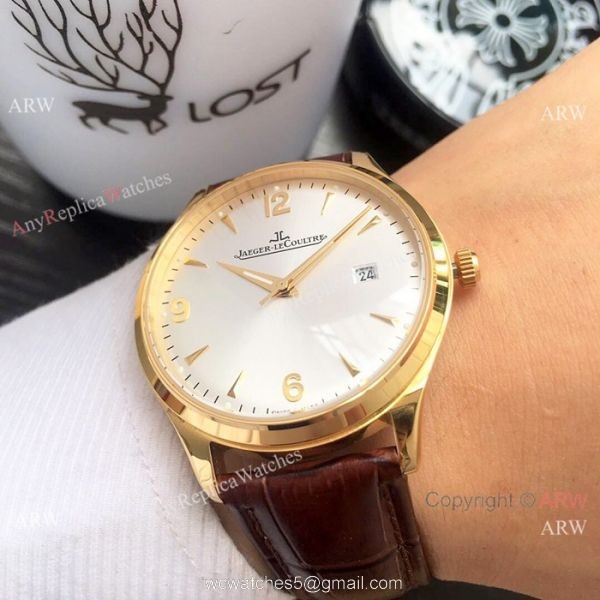 Jaeger leCoultre Master Ultra-Thin Men Watches SS Blue Dial Jaeger leCoultre Master Ultra-Thin Men Watches SS Blue Dial