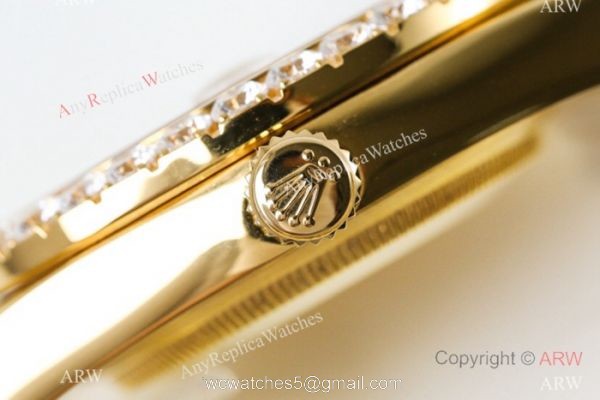 N9 Rolex ETA 2836 Day-Date II Replica Watch Yellow Gold President Band N9 Rolex ETA 2836 Day-Date II Replica Watch Yellow Gold President Band