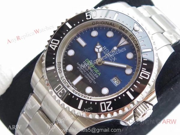 Best 1:1 Replica VR &8216;MAX Version Rolex Deepsea D-Blue Dial Watch 44mm Best 1:1 Replica VR &8216;MAX Version Rolex Deepsea D-Blue Dial Watch 44mm