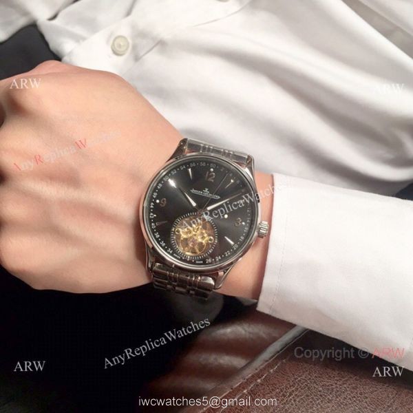 Best Copy Jaeger-LeCoultre Two Tone Rose Gold Tourbillon Watch 42mm Best Copy Jaeger-LeCoultre Two Tone Rose Gold Tourbillon Watch 42mm