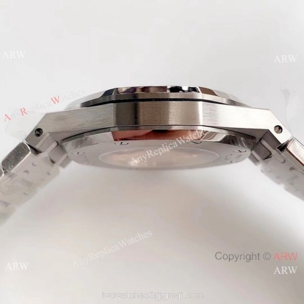 JF Audemars Piguet Royal Oak V5 41mm Watch Replica Ss Silver Textured Face JF Audemars Piguet Royal Oak V5 41mm Watch Replica Ss Silver Textured Face