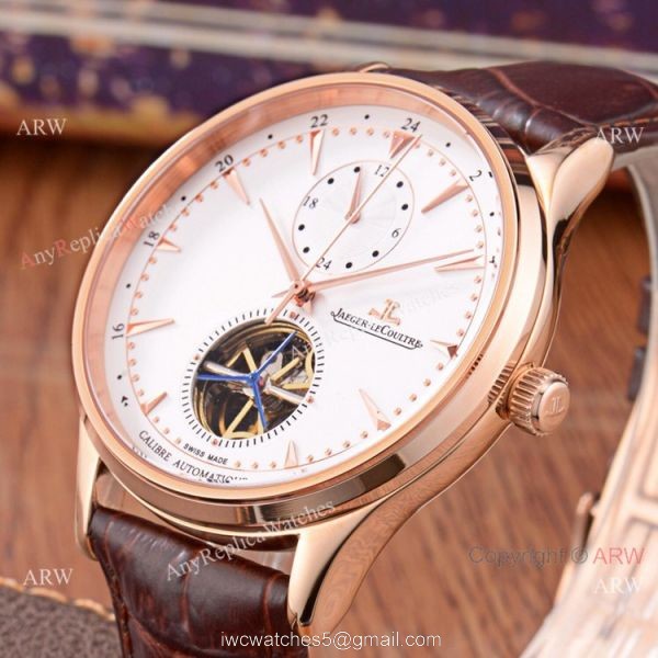 High Quality Jaeger LeCoultre Master Grande Tradition A Tourbillon Watch Rose Gold 41mm High Quality Jaeger LeCoultre Master Grande Tradition A Tourbillon Watch Rose Gold 41mm