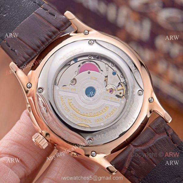 Jaeger-LeCoultre Perpetual Calendar 41mm Watch Replica Rose Gold White Face Jaeger-LeCoultre Perpetual Calendar 41mm Watch Replica Rose Gold White Face