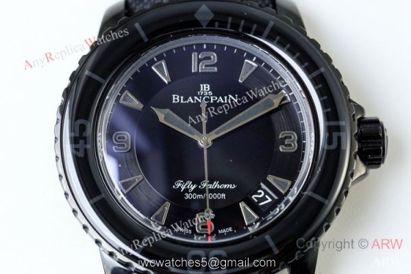 Blancpain Fifty Fathoms Automatique Black Steel Luxury Watch Swiss Grade Copy Blancpain Fifty Fathoms Automatique Black Steel Luxury Watch Swiss Grade Copy