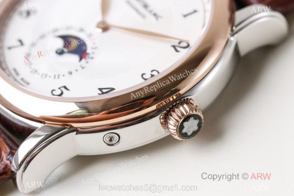 Best 1 1 Replica Mont Blanc Star Legacy Moonphase Rose Gold Watch Swiss Made Best 1 1 Replica Mont Blanc Star Legacy Moonphase Rose Gold Watch Swiss Made
