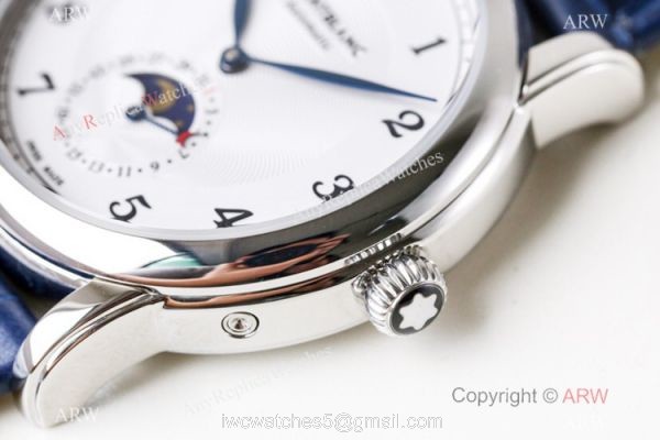 Best 1:1 Montblanc Replica Watch Star Legacy Moonphase U0116508 N White dial Watch Best 1:1 Montblanc Replica Watch Star Legacy Moonphase U0116508 N White dial Watch