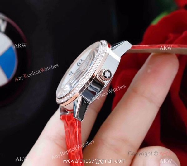 Swiss Mont Blanc Knock Off Boheme Date U0111059 Watch Rose Gold Diamond Swiss Mont Blanc Knock Off Boheme Date U0111059 Watch Rose Gold Diamond