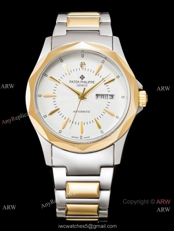 Newest Fake Patek Philippe Geneve 904L Silver Steel White Dial Watch Newest Fake Patek Philippe Geneve 904L Silver Steel White Dial Watch