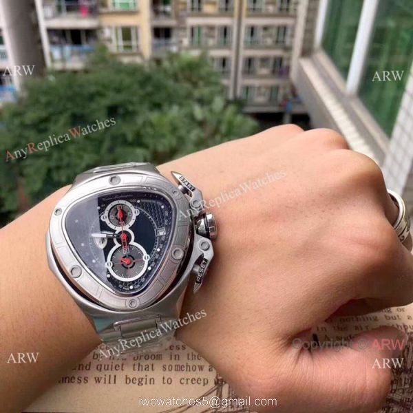 Copy Tonino Lamborghini Spyder 8901 Chronograph watch Stainless Steel Copy Tonino Lamborghini Spyder 8901 Chronograph watch Stainless Steel