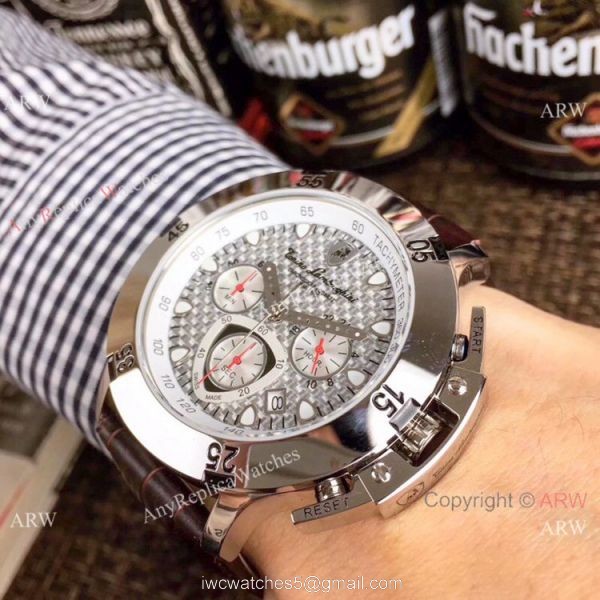 New Copy Lamborghini Herrenuhr Chronograph watch SS Black Dial New Copy Lamborghini Herrenuhr Chronograph watch SS Black Dial