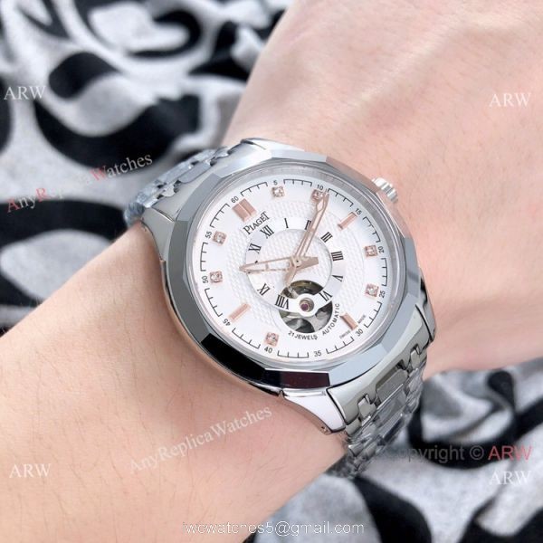 Best Replica Piaget Tourbillon Watches Sapphire glass Stainless Steel Best Replica Piaget Tourbillon Watches Sapphire glass Stainless Steel